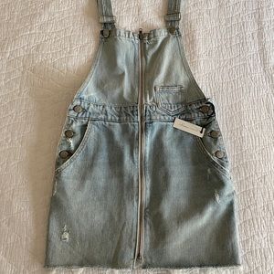 Denim Romper Dress